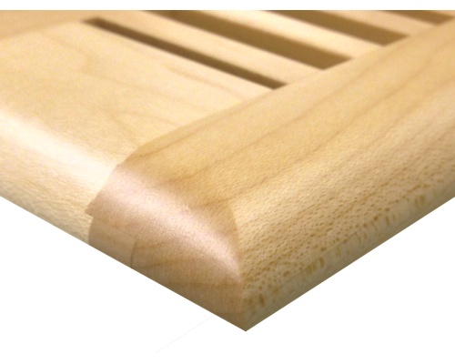 Self Rimming Maple Wood Floor Vents